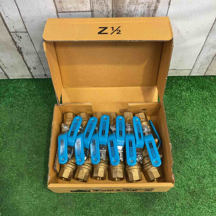 【12個セット】キッツ kitz フルボア Z-15A 600型 ボールバルブ キッツエコボール 15A 1/2インチ【町田店】