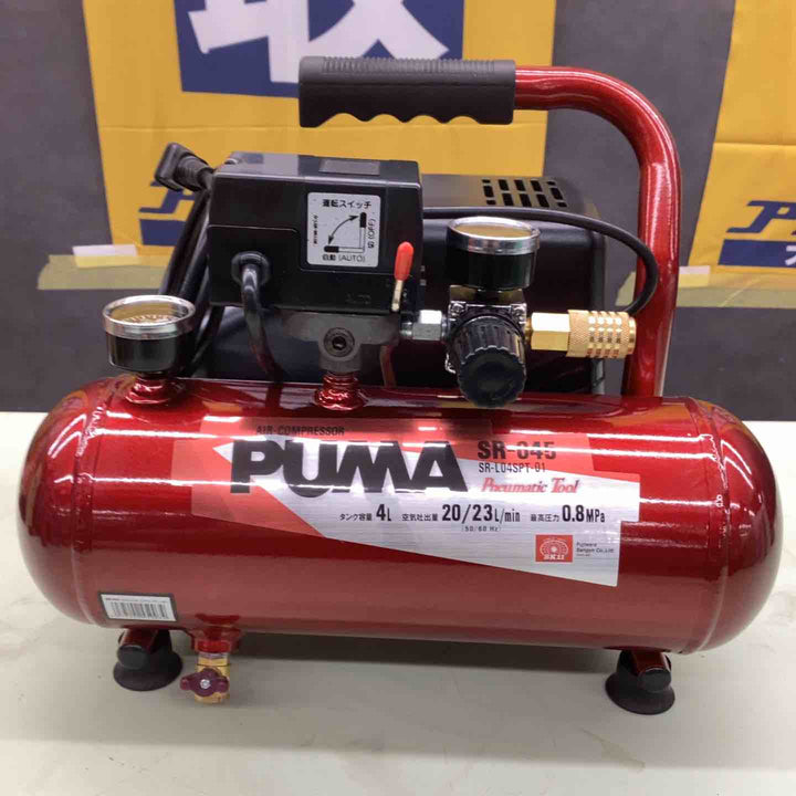 ♪超美品 ◇藤原産業 (SK11) オイルレス エアーコンプレッサー SR-045 タンク容量 4L SR-L04SPT-01【越谷店】