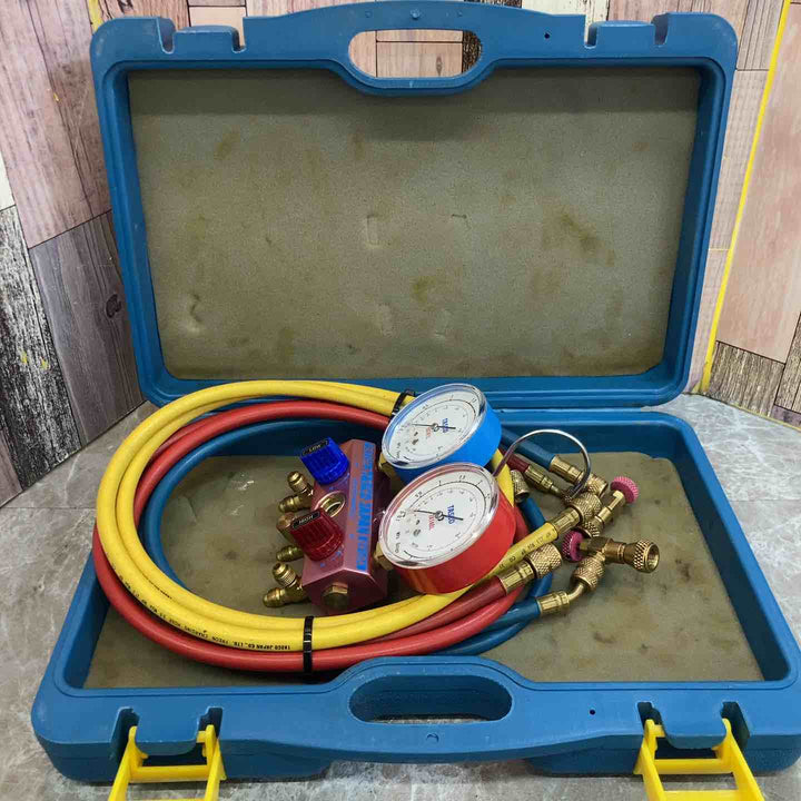 【現状品 動作未確認品】TASCO タスコ ゲージマニホールド R410A　 TA141L TA140L【八潮店】