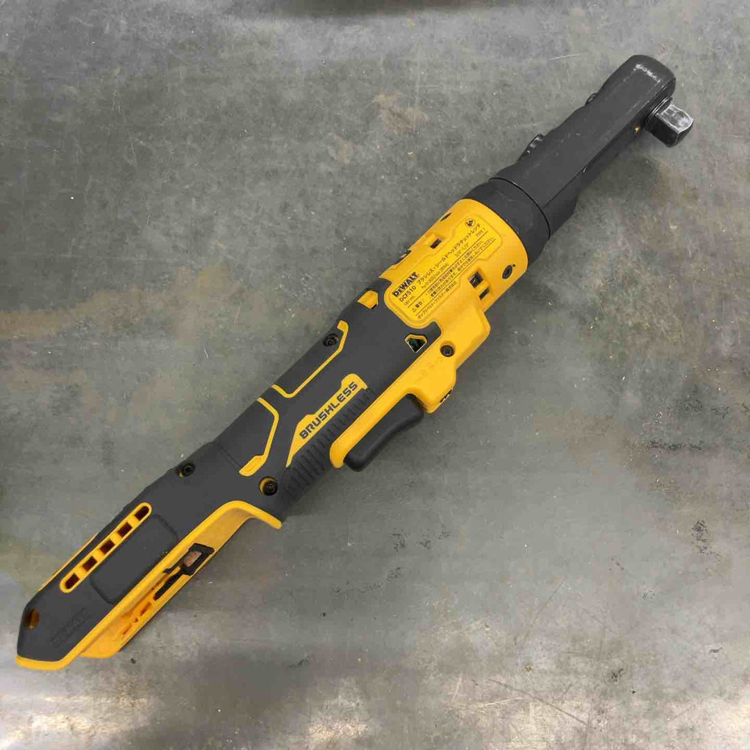 ▼デウォルト(DEWALT) 18V ラチェットレンチ DCF510+18V5.0AhバッテリーDCB184 正面に割れあり【戸田店】