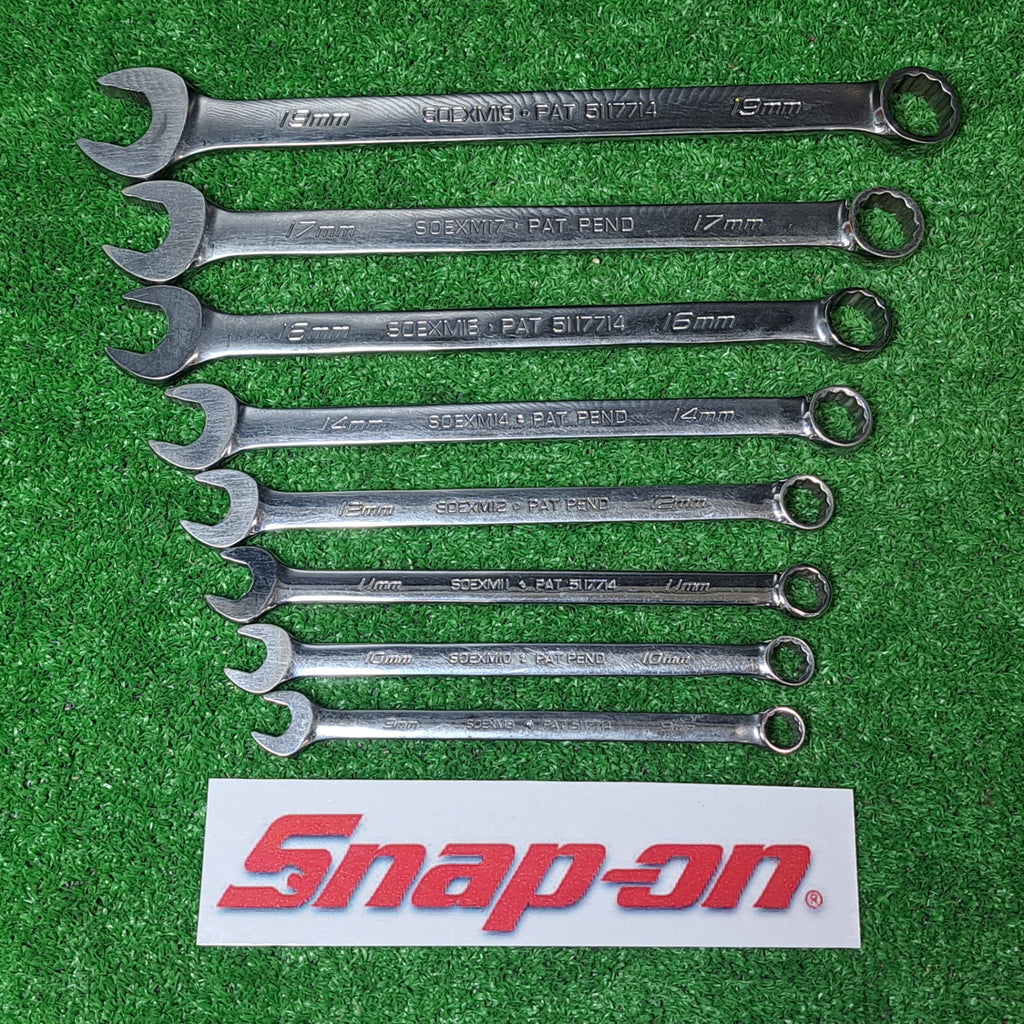 ◇Snap-on スナップオン コンビネーションレンチ セット ミリサイズ 