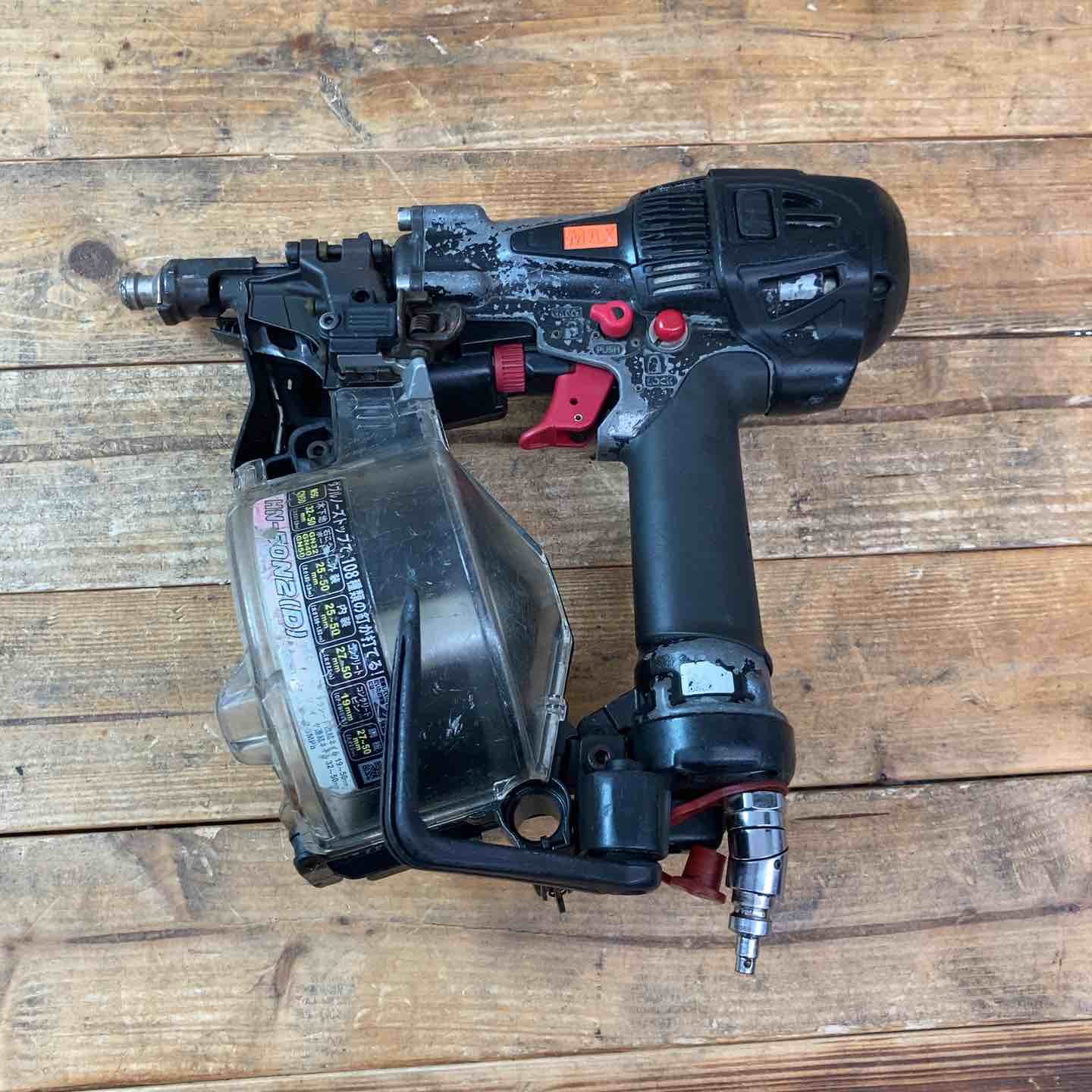 【現状品】マックス　MAX  常圧 65釘打ち機　 動作確認済　*U32 MAX 高圧穴狙い釘打機::HN-65Z2|ホームメイキング【電動工具