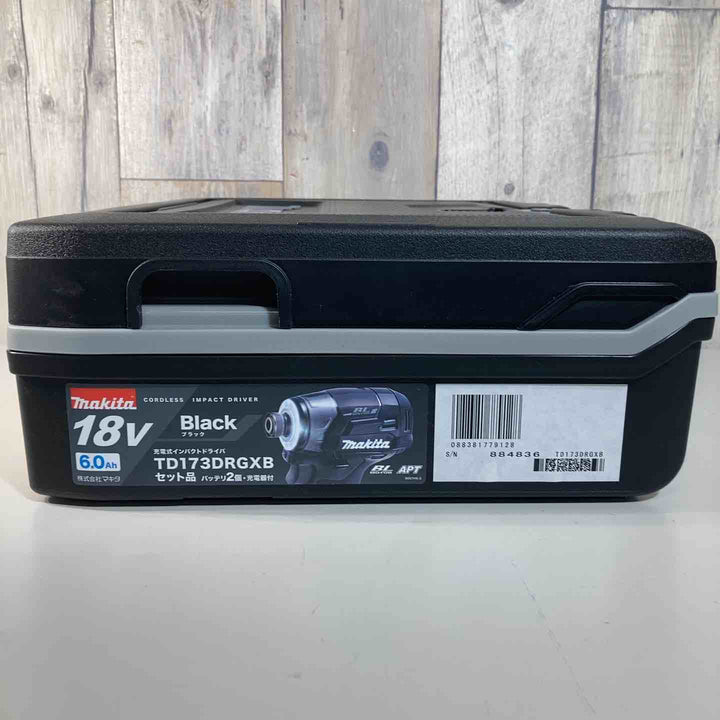 ★マキタ(makita) コードレスインパクトドライバー TD173DRGXB バッテリー２個付属【戸田店】