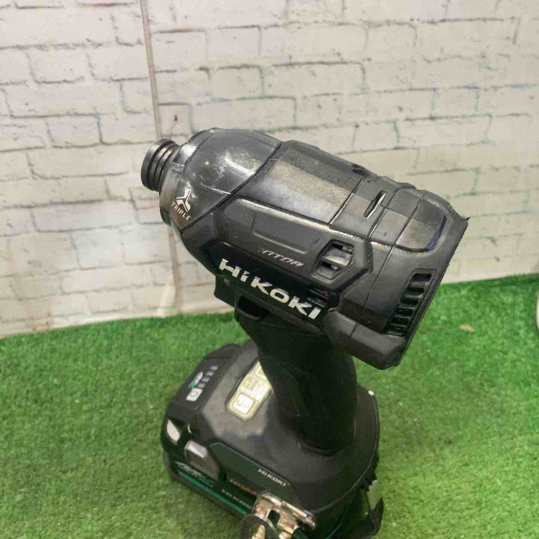 ★ハイコーキ(HIKOKI ※旧:日立工機) コードレスインパクトドライバー WH36DC(2XPSZ)(B)【町田店】