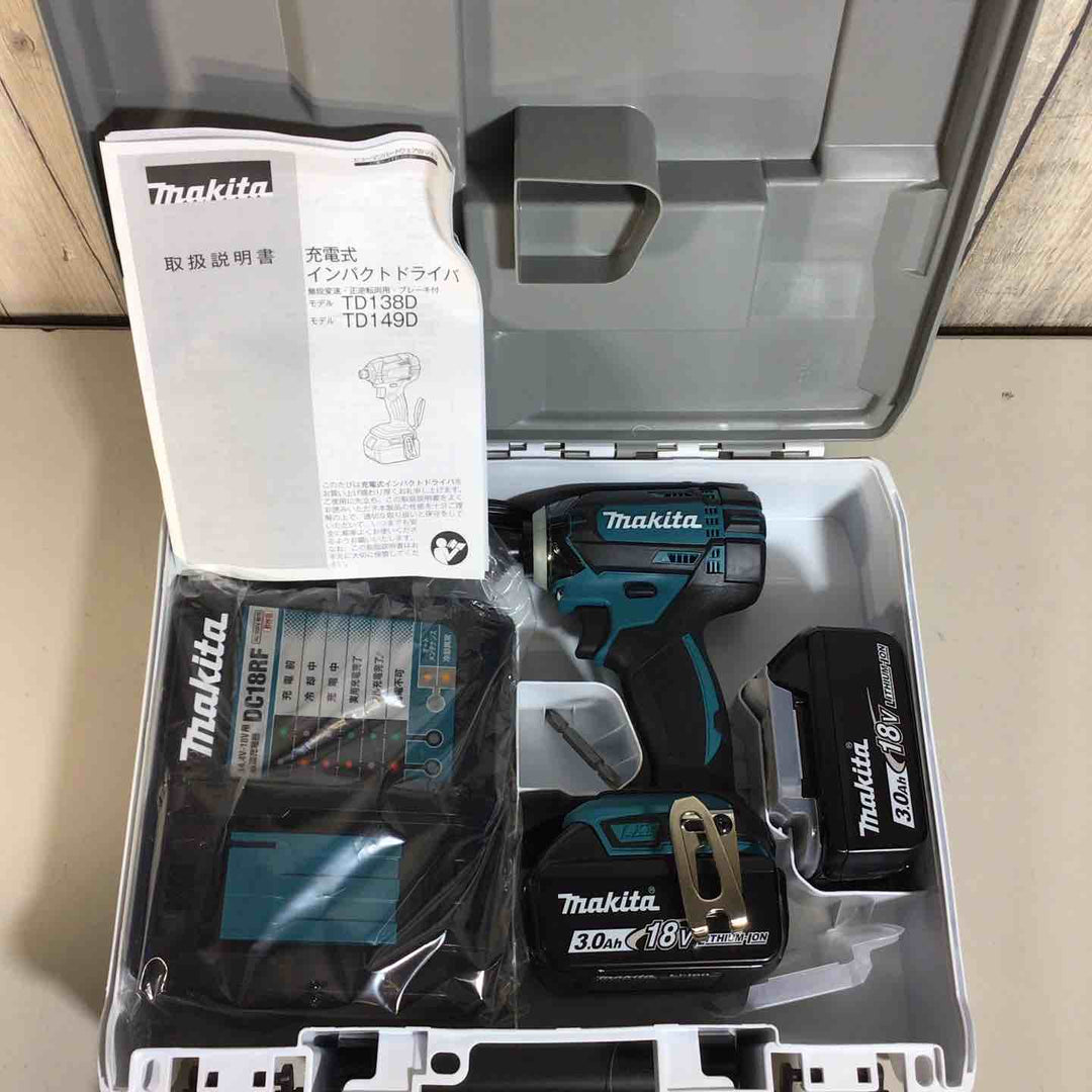 ★マキタ(makita) コードレスインパクトドライバー TD149DRFX【戸田店】