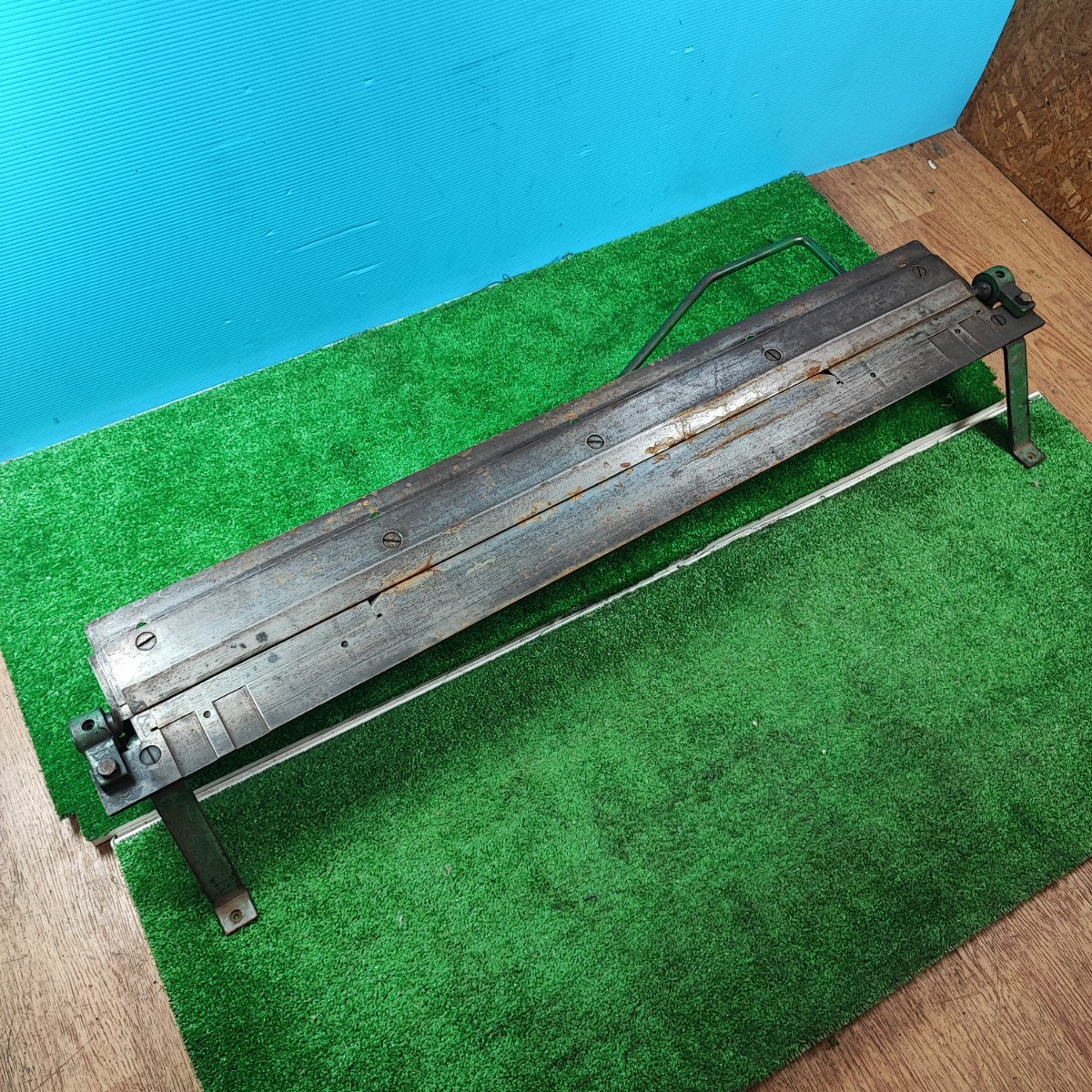 【中古】【動作OK】【店頭引取限定】アングルバッタ　盛光　グリーン 店頭受取り限定】▽盛光? アングルバッタ 1m【岩槻店】 – アクトツール