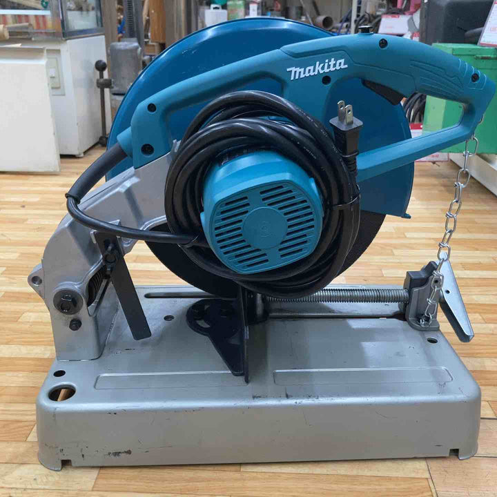 送料無料【中古品】マキタ(makita) 355mm 100V 切断機 LW1401 足ゴム欠品【柏店】