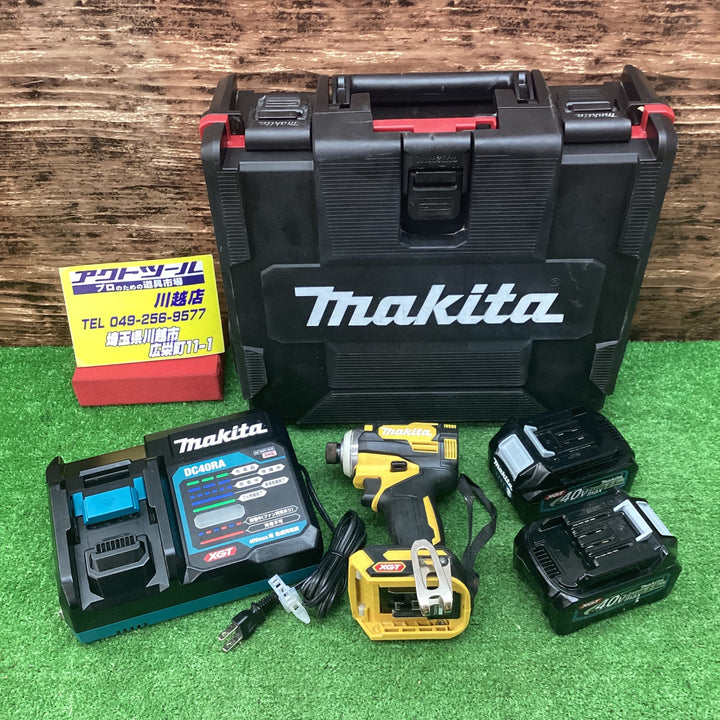 ★マキタ(makita) コードレスインパクトドライバー TD001GDXFY【川越店】