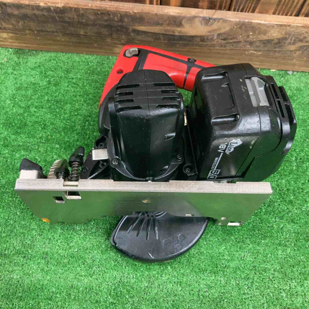 ☆マックス (MAX) コードレス防塵丸のこ PJ-CS53CDP　18V5.0Ahバッテリー×2、充電器付き。※※ダストボックスなし※※【桶川店】