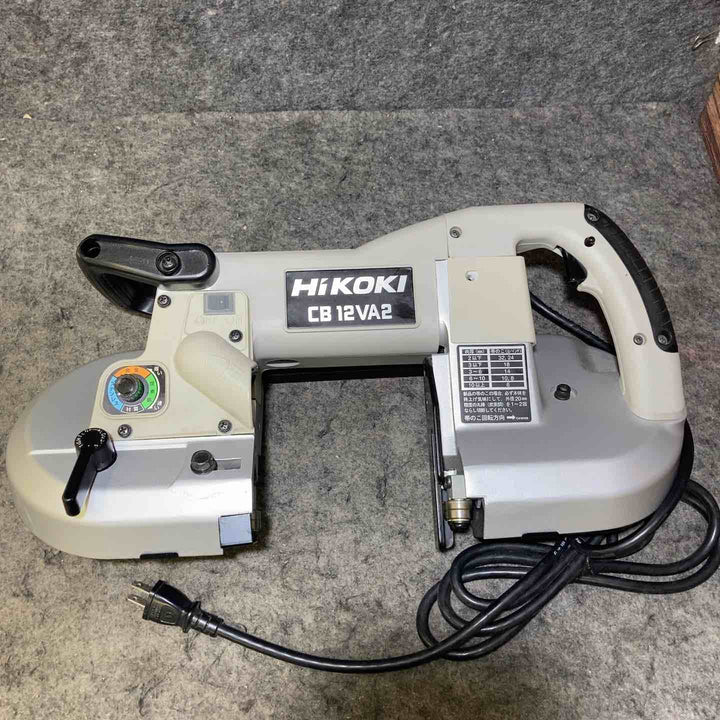 ハイコーキ(HIKOKI）（旧:日立工機) ポータブルバンドソー CB12VA2【桶川店】