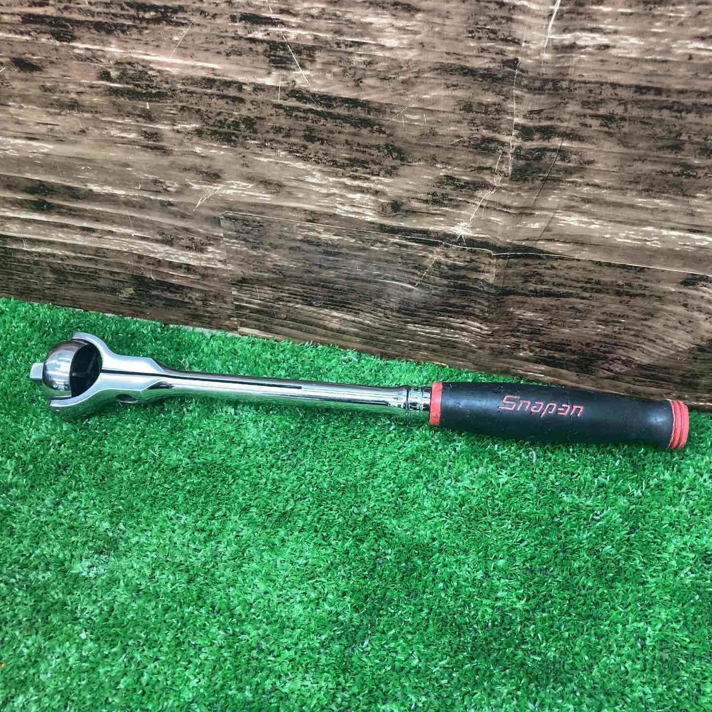 △スナップオン(Snap-on)3/8ラウンドスイベルラチェットハンドルFH747