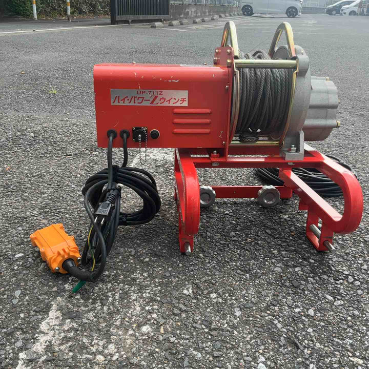 【店頭受取り限定】◇ユニパー(UNIPER) UP-103P パワーコメット 荷揚げ機 瓦揚げ機 動作確認済【川口店】
