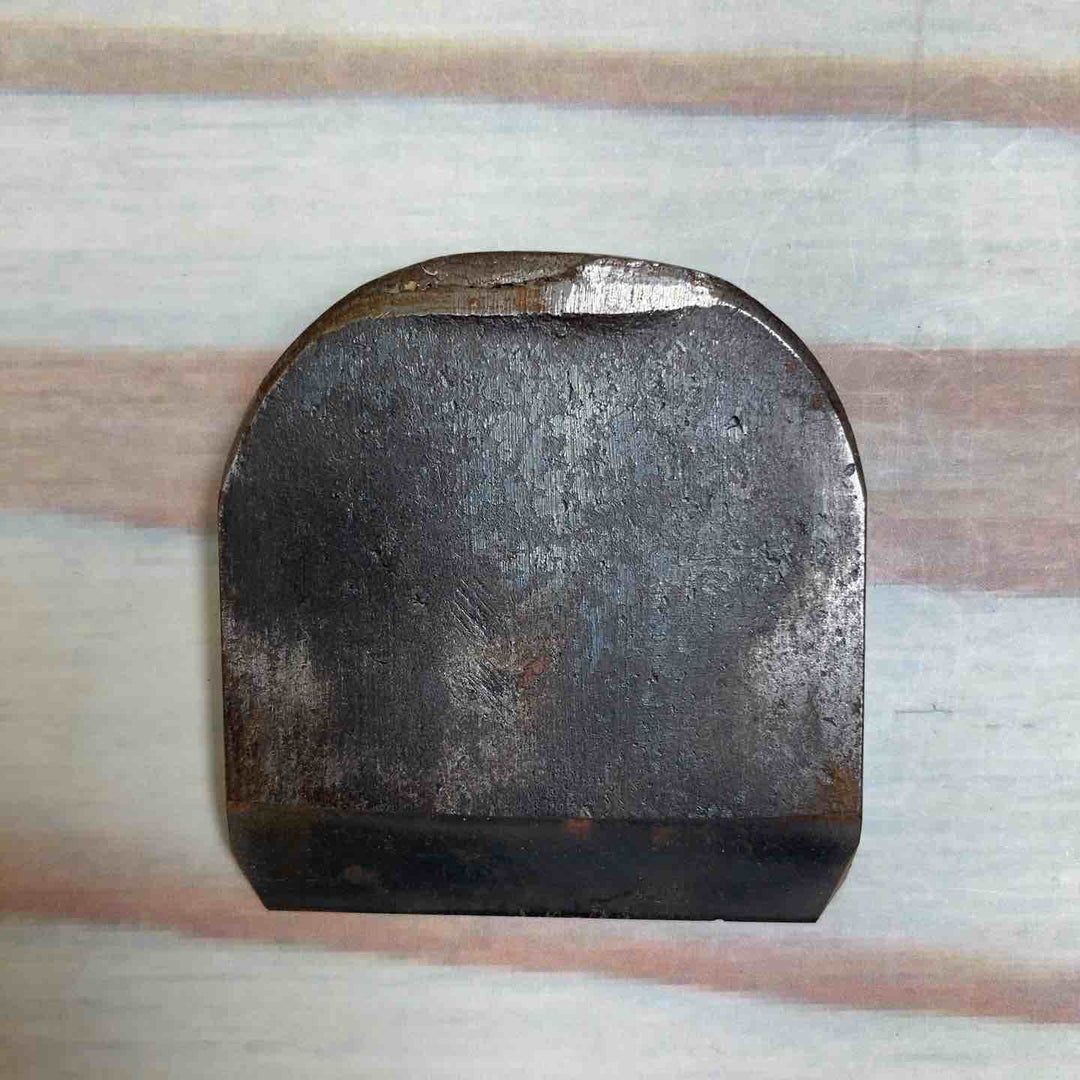 【中古品】 鉋 おそらく千代鶴貞秀作 銘：古城の梅 【かなり短い】 【川崎店】