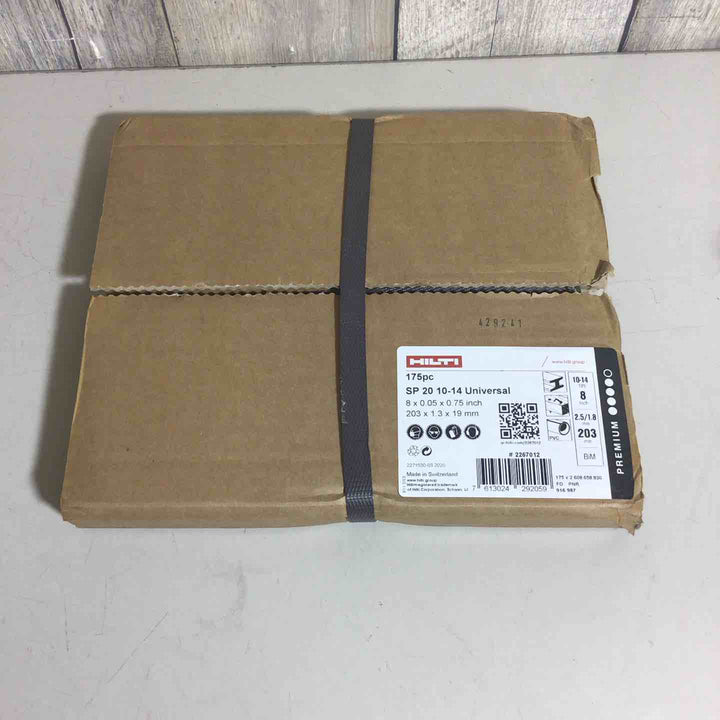 ◇ヒルティ(HILTI) レシプロソーブレード SP20 10-14Univaesal(175pc) 203mm×1.3mm×19mm #2267012【戸田店】