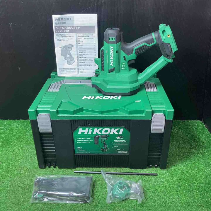 【未使用品】★ハイコーキ(HIKOKI) 18Vコードレス全ネジカッタ CL18DA(NN)本体、ケース②【岩槻店】
