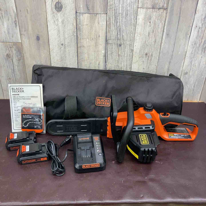 【中古品】◇ブラックアンドデッカー チェーンソー GKC1825L2【東大和店】
