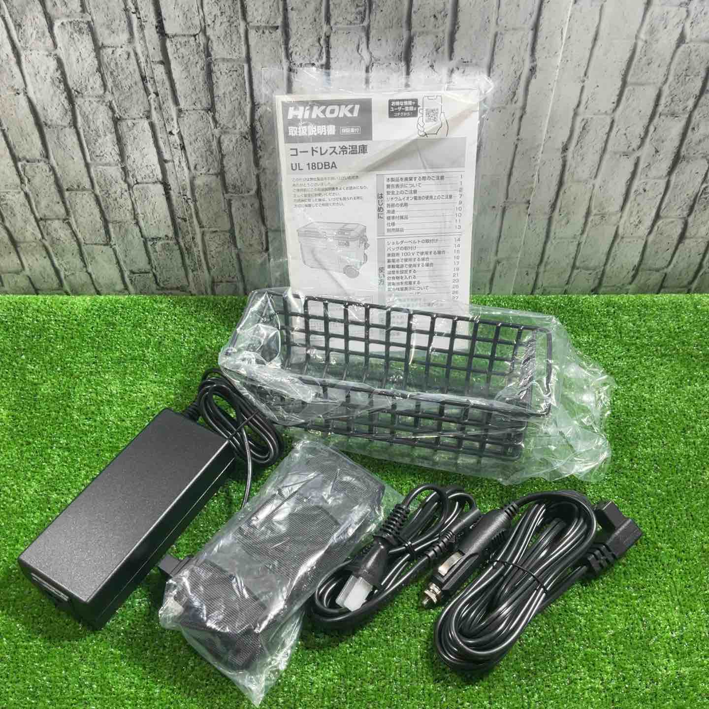 ☆ハイコーキ(HIKOKI ※旧:日立工機) コードレス冷温庫 UL18DBA(WMBZ