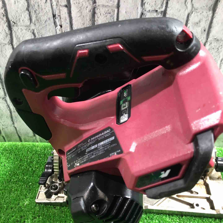 ◇ハイコーキ(HIKOKI ※旧:日立工機) コードレス丸のこ C3606DA(SK)(NNR)【川口店】