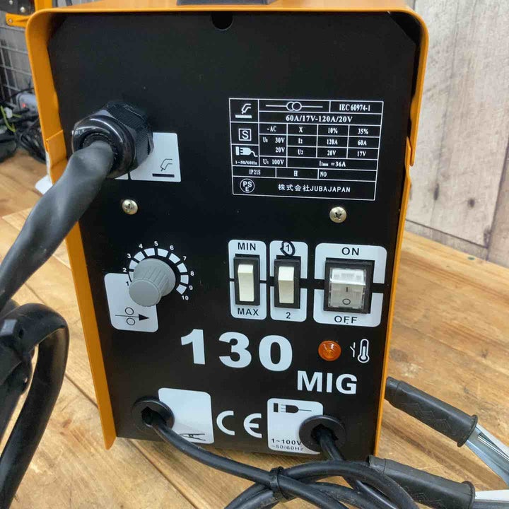 JUBA ノンガス半自動溶接機 IEC 60974-1 【東大和店】