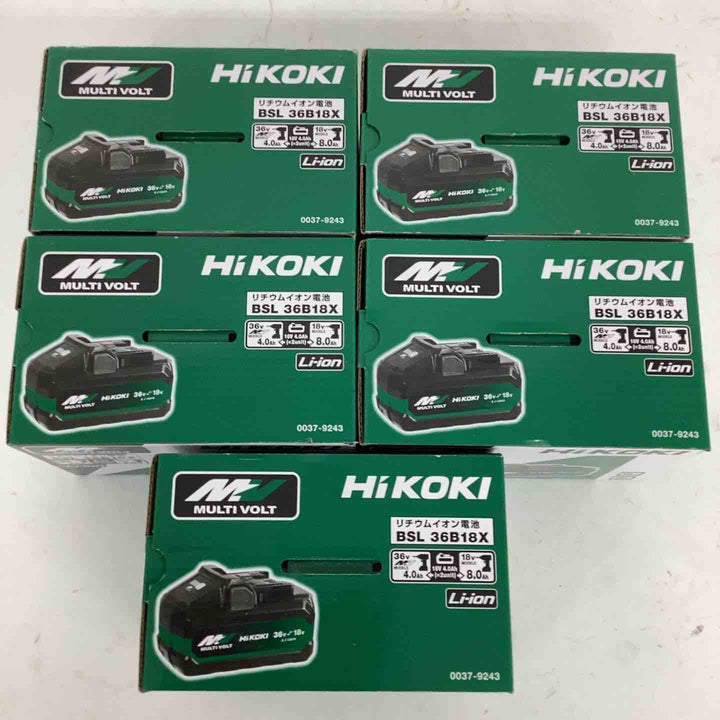 ★ハイコーキ(HIKOKI ※旧:日立工機) リチウムイオンバッテリー 36V/4.0Ah BSL36B18X【狭山】