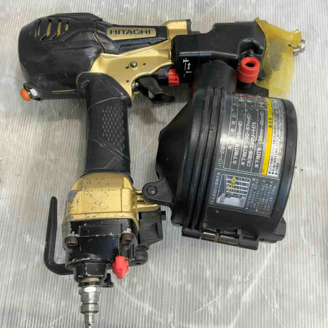 ★ハイコーキ(HIKOKI ※旧:日立工機) 高圧エア釘打ち機 NV65HR(S)【草加店】