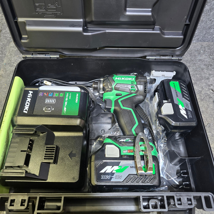 【未使用品・決算セール！】ハイコーキ(HIKOKI ※旧:日立工機) コードレスインパクトドライバー WH36DC(2XP)【桶川店】