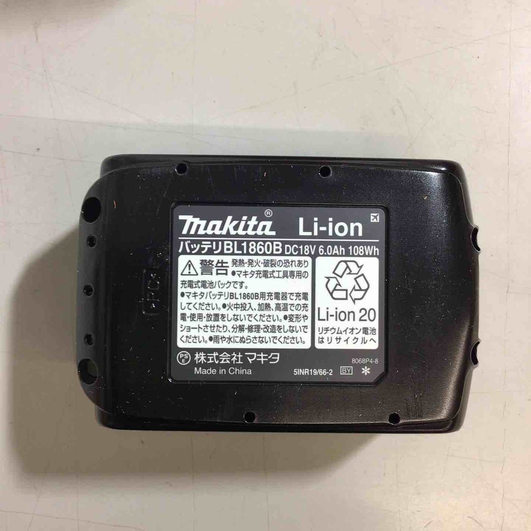 ★マキタ(makita) リチウムイオンバッテリー 18V/6.0Ah BL1860B【戸田店】