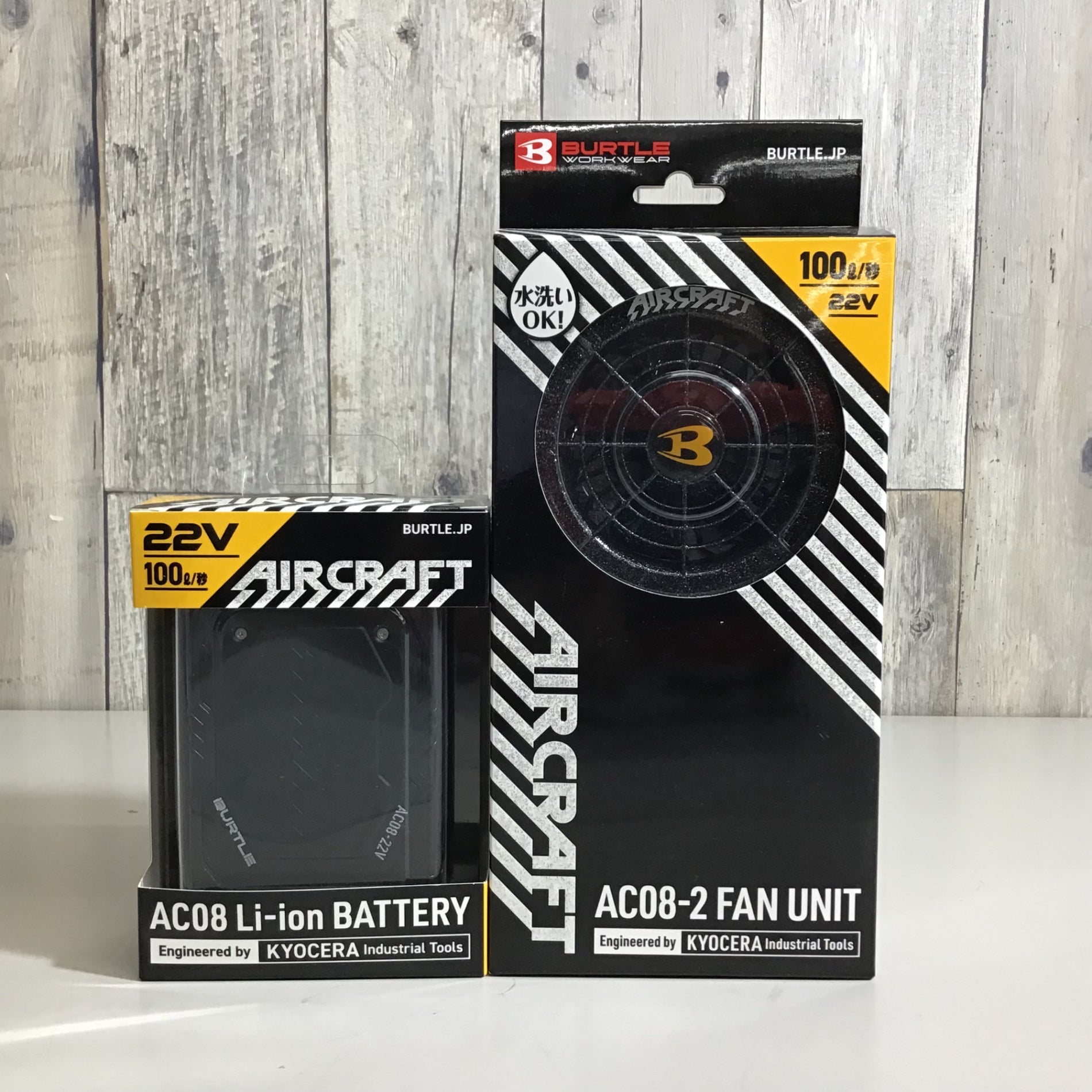 未使用品】 ☆送料無料☆ BURTLE バートル AIRCRAFT 22V AC08 AC08-2