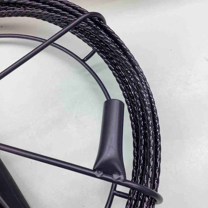 DENSAN 呼腺リール付セット BX-4015J-RL ジェフコム 15m　ブラックスリムラインスリムヘッド リール付きセット腰 素早い 繰り出し 携帯 らくらく 【越谷店】