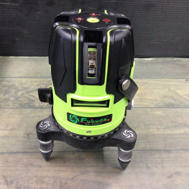 〇フクダ(FUKUDA) グリーンレーザー墨出し器 EK-400GJ【東大和店】