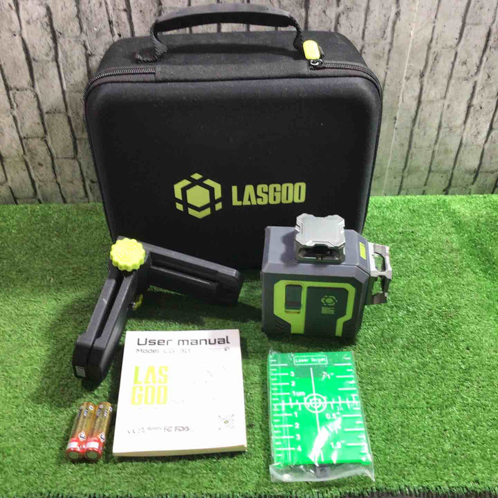 ◇LASGOO グリーンレーザー墨出し器 LG-3D【川口店】