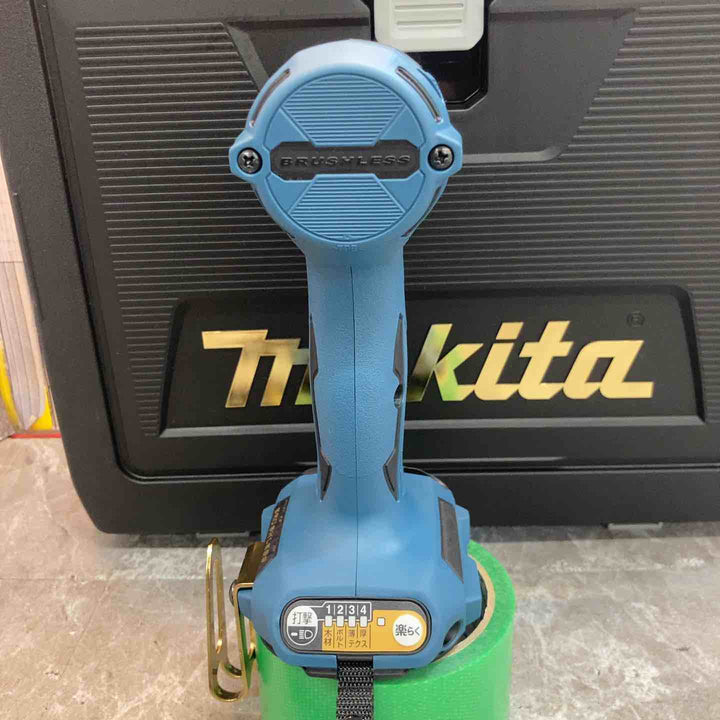 【未使用品】 本体+ケース マキタ makita コードレスインパクトドライバー TD173DZPB LXT20周年記念 プレミアムブルー【八潮店】