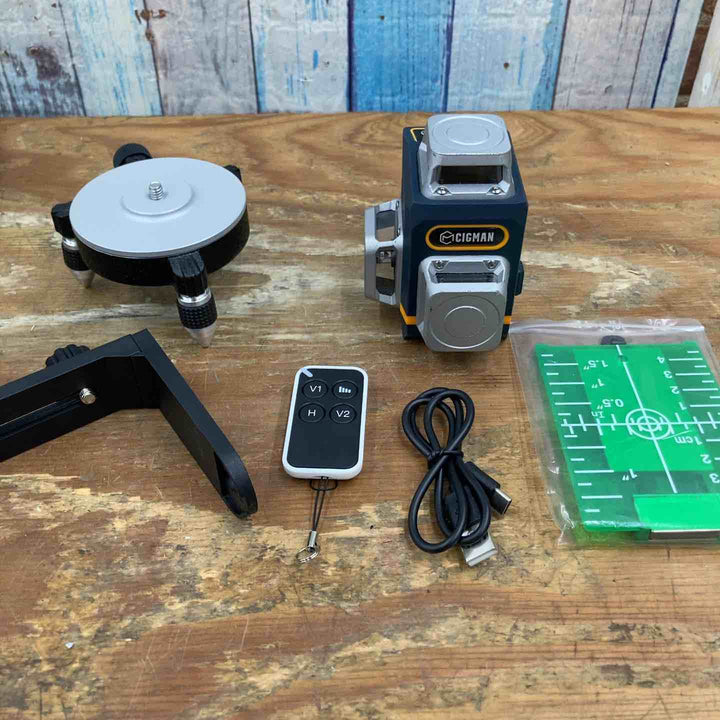 【中古品】CIGMAN CM-701 360° グリーンレーザー レーザー墨出し器【柏店】