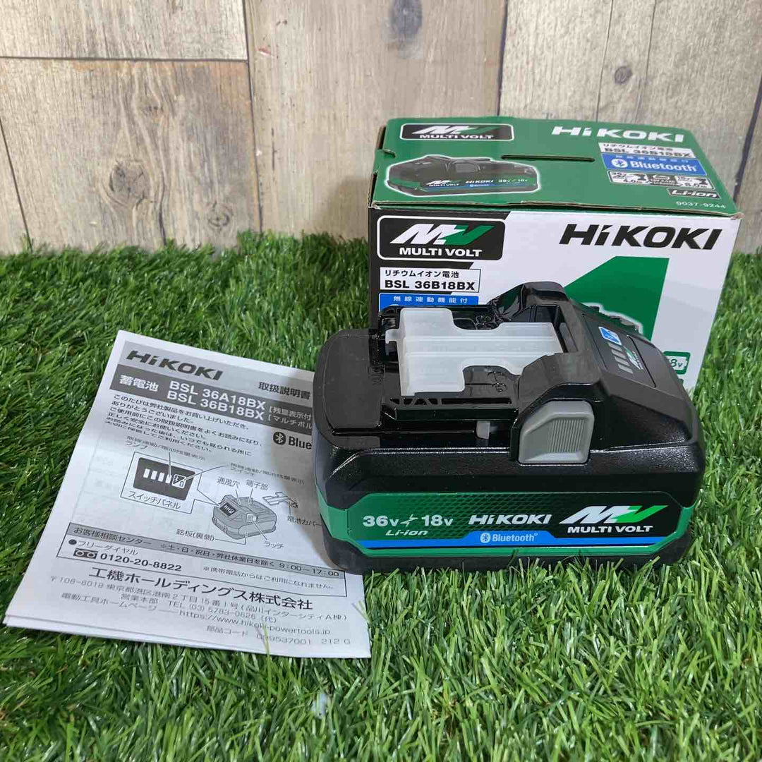 ★ハイコーキ(HIKOKI ※旧:日立工機) リチウムイオンバッテリー 36V/4.0Ah BSL36B18BX【戸田店】