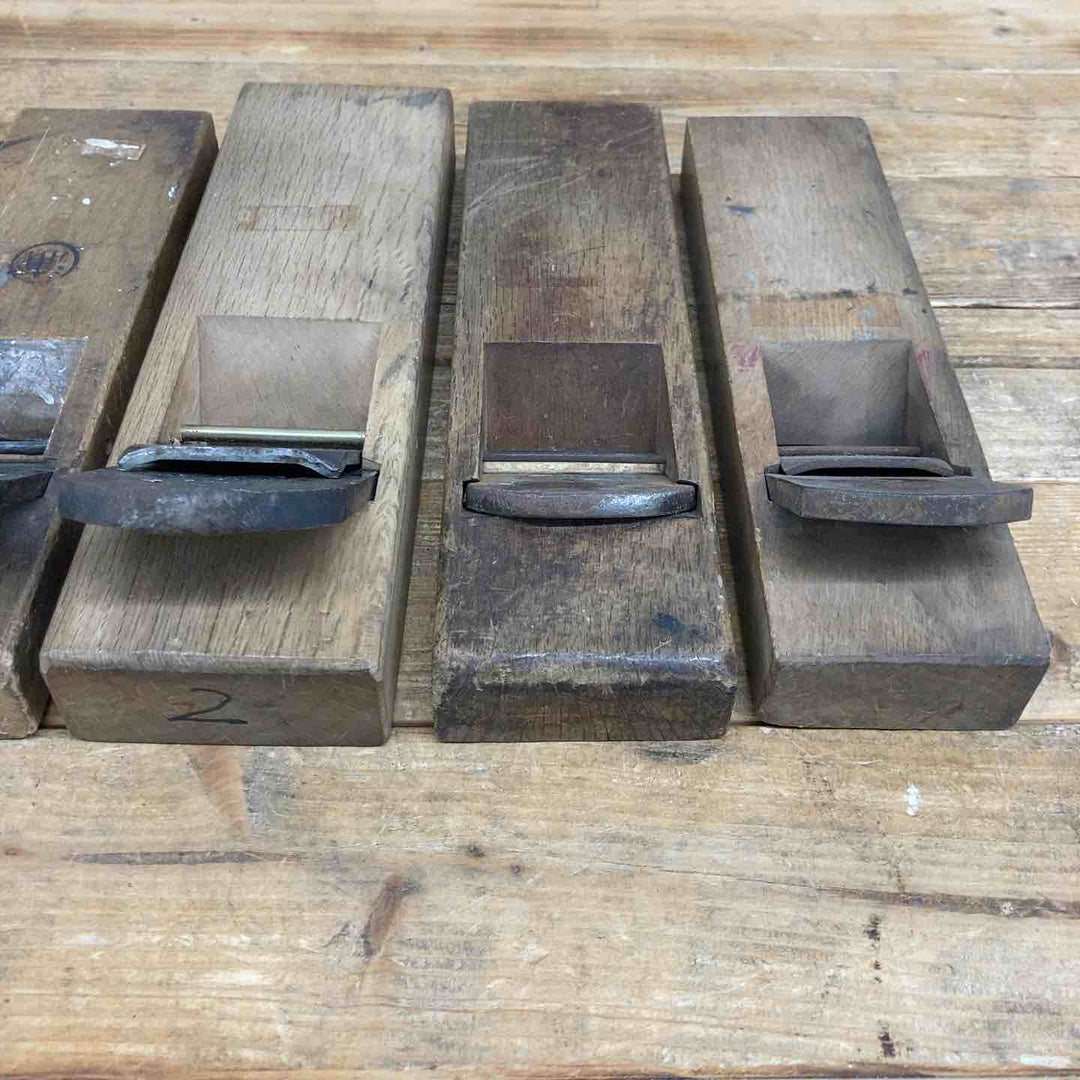 【中古品】 秀童・秀正・長光・千代・富鶴 鉋5点セット  鉋 かんな カンナ 和工具 大工道具 鑿 のみ 鋸 のこ 【東大和店】