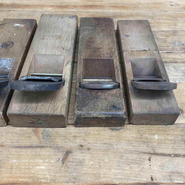 【中古品】 秀童・秀正・長光・千代・富鶴 鉋5点セット  鉋 かんな カンナ 和工具 大工道具 鑿 のみ 鋸 のこ 【東大和店】