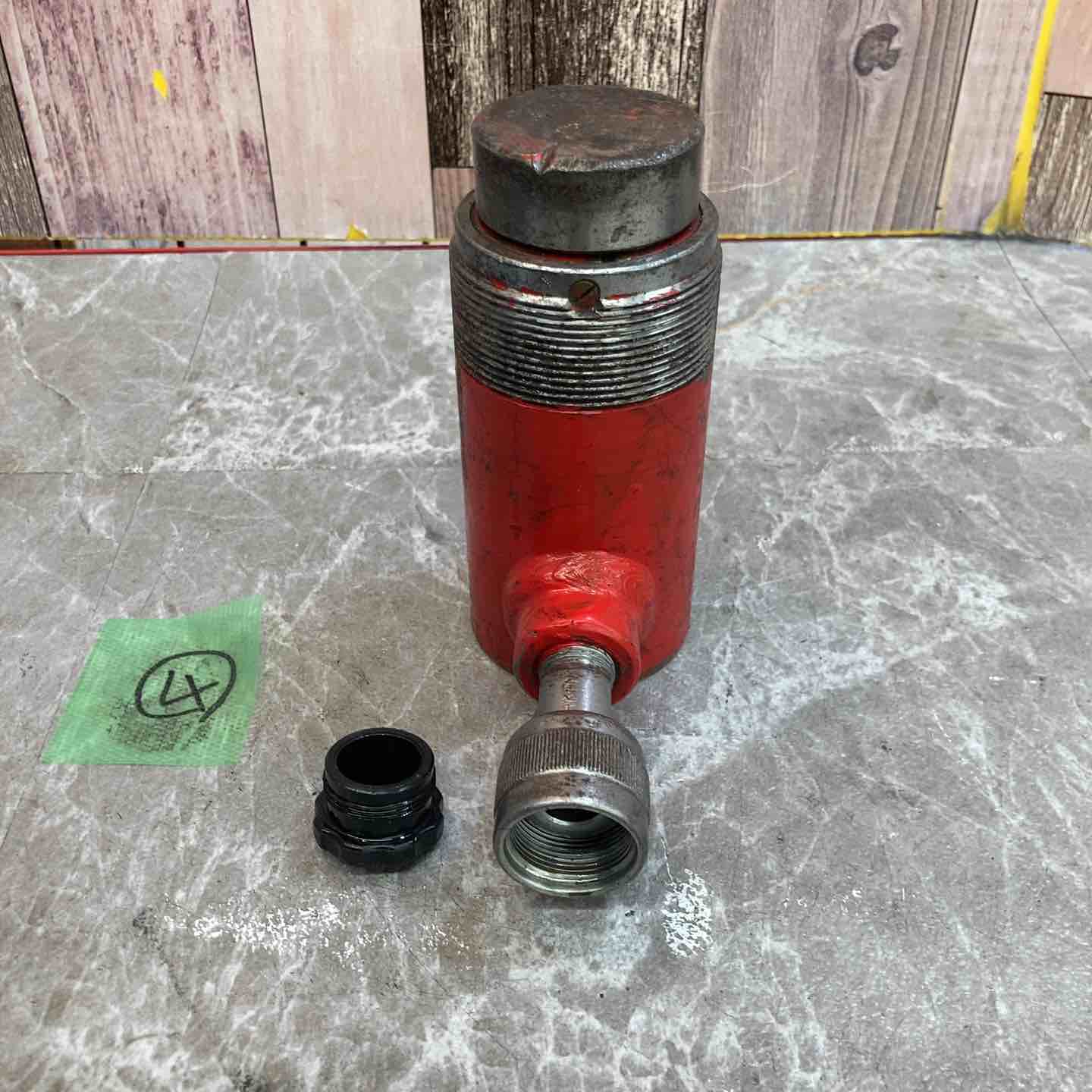 現状品】リケン？理研？油圧ジャッキ 型番不明 ジャッキ ④【八潮店
