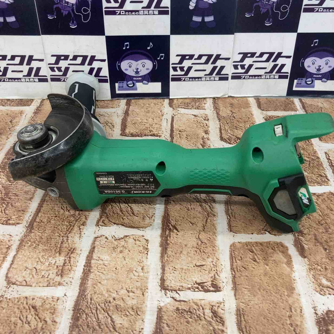 【中古品】ハイコーキ(HIKOKI ※旧:日立工機) 100mmコードレスディスクグラインダ G3610DA(NN)【所沢店】
