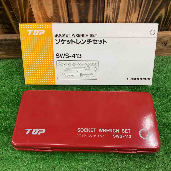 トップ(TOP) ソケットレンチセット SWS-413 （差込角12.7mm）18点 【桶川店】