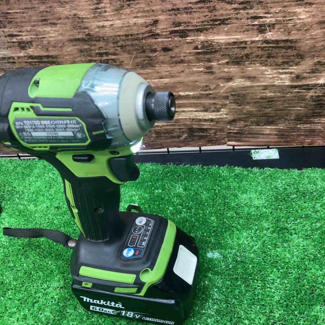 マキタ(makita) コードレスインパクトドライバ TD170DRGXL【川越店】
