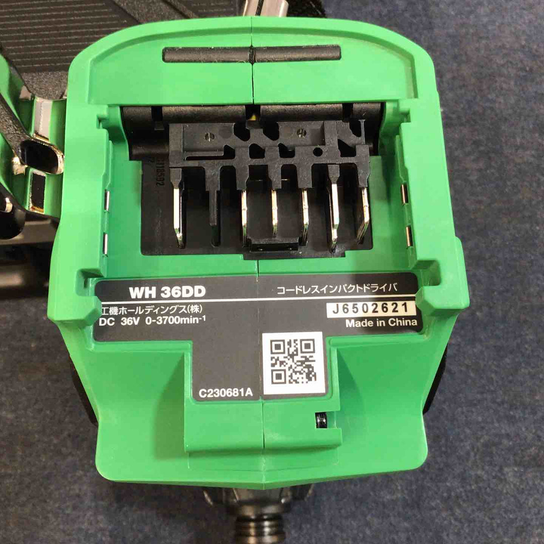 【未使用品】★ハイコーキ HIKOKI 36V コードレスインパクトドライバ アグレッシブグリーン WH36DD(2XHLSZ)【八潮店】