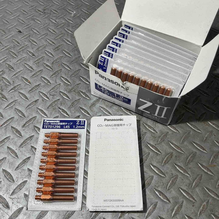 Panasonic CO2・MAG溶接用チップ100個入り TET01296 【草加店】