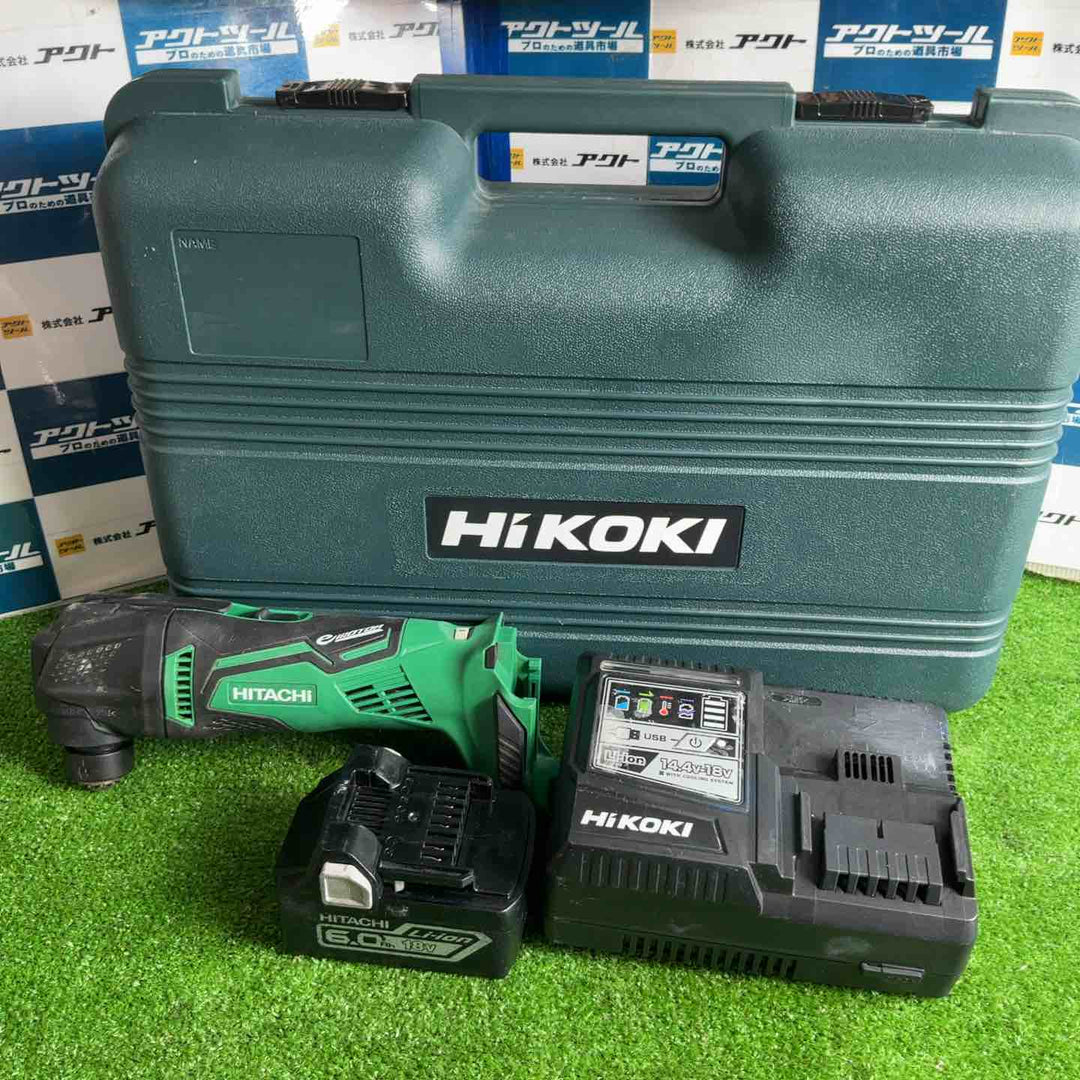 ★ハイコーキ(HIKOKI ※旧:日立工機) コードレスマルチツール CV18DBL(LYPK)【草加店】