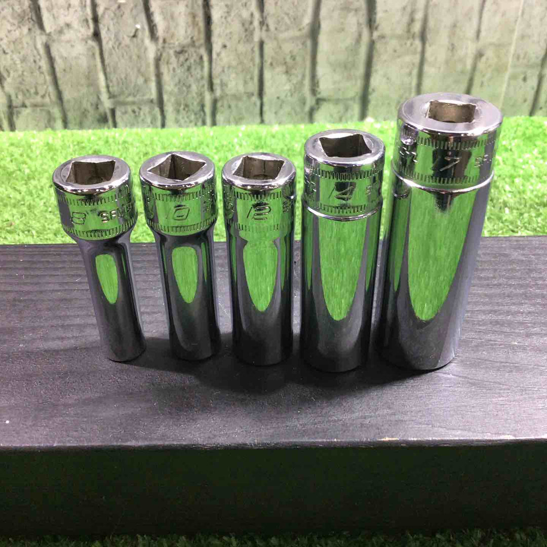 スナップオン(Snap-on) 3/8ディープソケット 5点セット SFMシリーズ 【川口店】