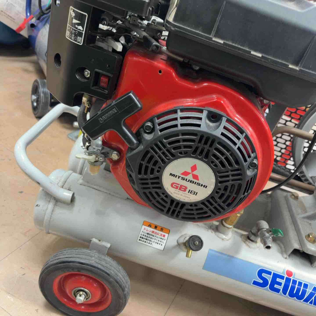 【店頭受取り限定】◇セイワ(seiwa) エンジンコンプレッサー SC-22GMS【草加店】