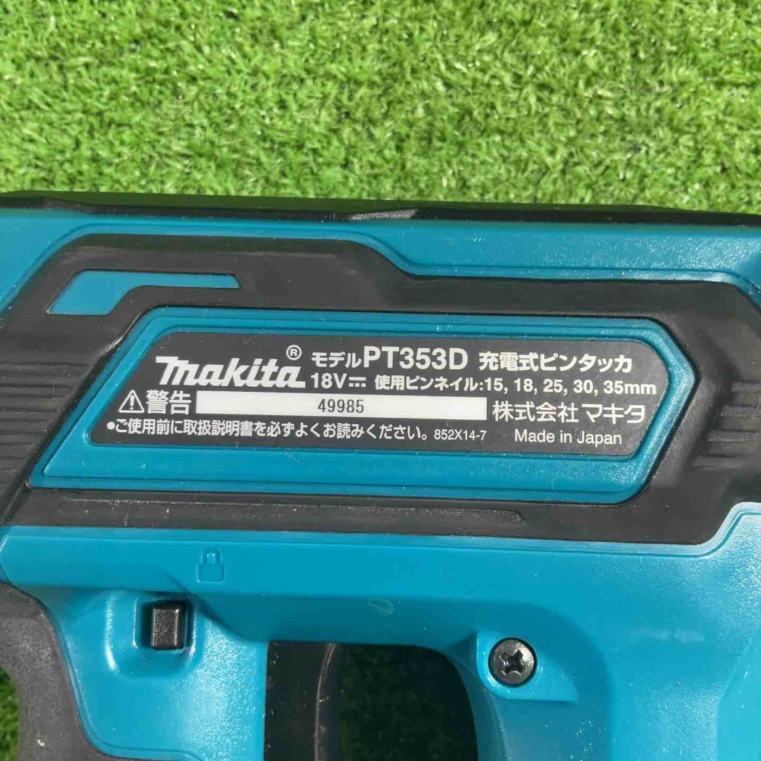 ★マキタ(makita) コードレスピンネイラ PT353DRG【川口店】