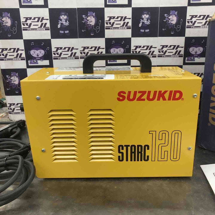 【中古美品】スズキッド(SUZUKID) 交流アーク溶接機 STARC120 スターク120 SSC-121 50Hz【所沢店】