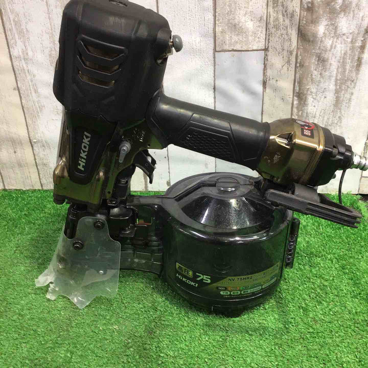 ★ハイコーキ(HIKOKI ※旧:日立工機) 高圧エア釘打ち機 NV75HR2(S)【町田店】