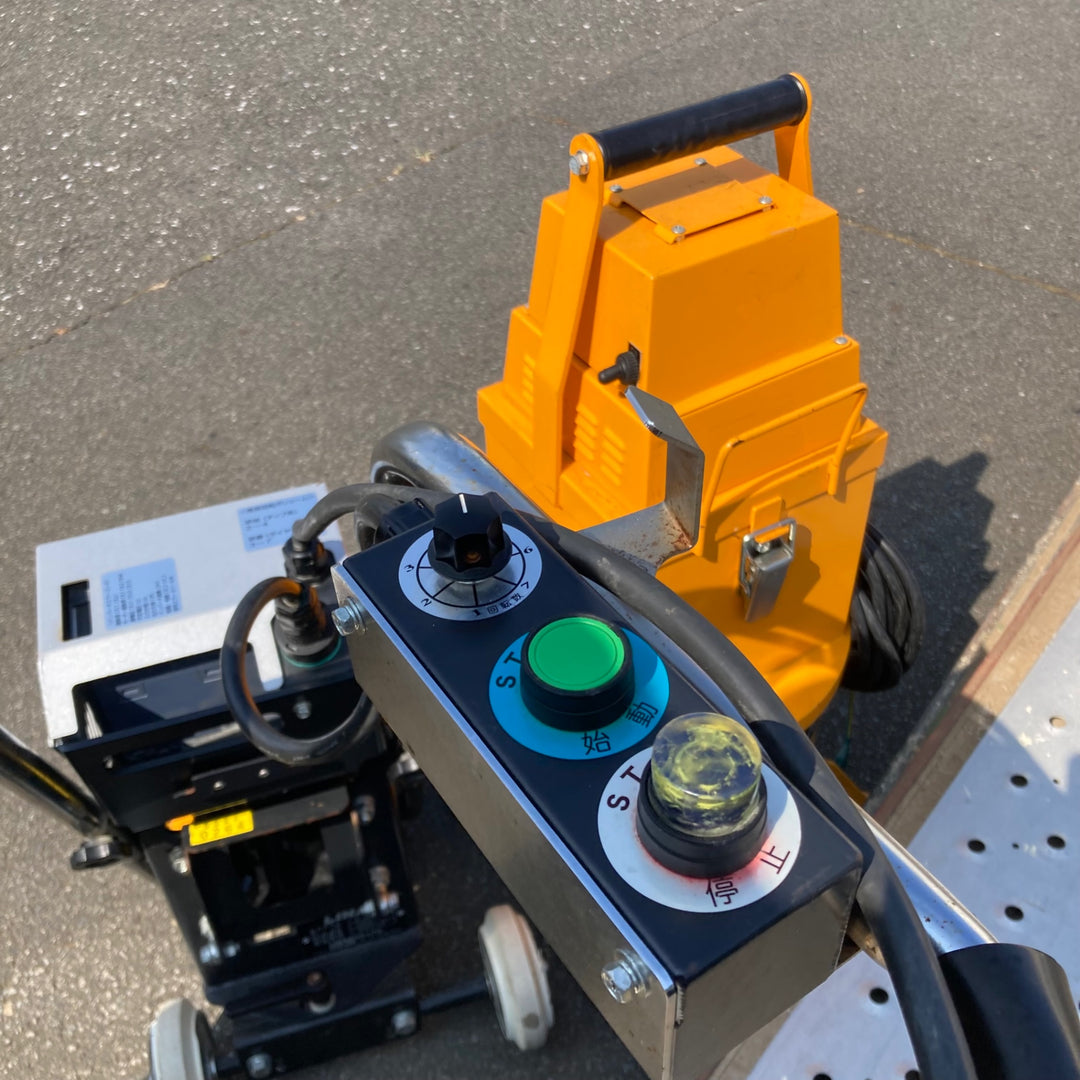 【中古品/店頭受取り限定】ライナックス(LINAX)100V式床表面研削機 ポルチェII K-200ENV・集じん機 V-1-100Vセット【東大和店】