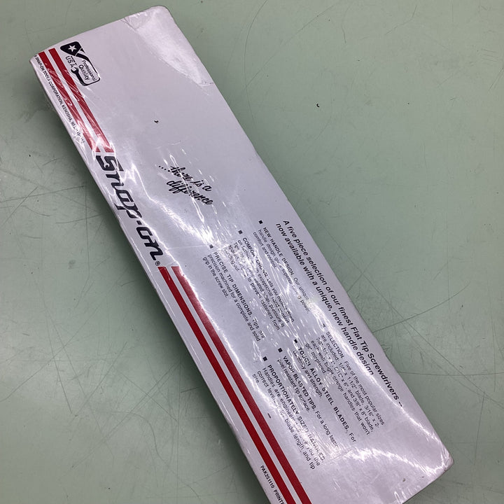 Snap-on / スナップオン マイナスドライバー 旧グリップ USA SDD1 ～ SDD8 5本セット SDDS50O【越谷店】